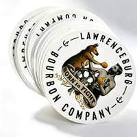 Impresión Personalizada, Adhesivo Brillante para Exteriores con Forma Personalizada, Resistente al Agua y a los Rayos UV, Vinilo Autoadhesivo de PVC