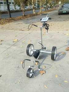 3륜 알루미늄 합금 인증 전기 리튬 원격 제어 골프 트롤리 (24V) - Product Image 5