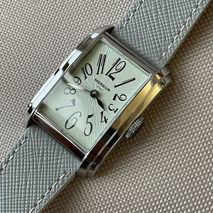 Montre automatique carrée MERKUR NH05 avec bracelet en cuir, série Business pour homme, cadran à aiguilles rétro décontracté, verre saphir, étanche - Product Image 5