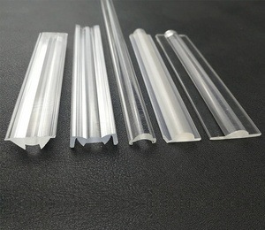 Chất Lượng Cao Đùn Craft Tuyến Tính <span class=keywords><strong>Acrylic</strong></span> LED Ánh Sáng Ống Kính Với Ống Kính Chùm Tia Góc Của 35 Độ - Product Image 3