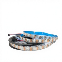Bande LED Flexible Adressable RGBW SMD5050 DC12V 60 LED/M en Aluminium Étanche IP65 avec Télécommande pour Aménagement Paysager - Vente Flash