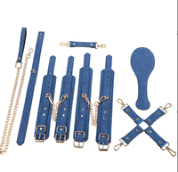 Juguetes sexuales para adultos, juego de bondage, cuero, azotes, trasero, látigo, otros productos sm