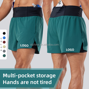 Nuova tasca Trail Running Back pantaloncini <span class=keywords><strong>da</strong></span> <span class=keywords><strong>corsa</strong></span> <span class=keywords><strong>da</strong></span> maratona all'aperto leggeri e traspiranti pantaloncini <span class=keywords><strong>da</strong></span> <span class=keywords><strong>corsa</strong></span> 2 pezzi in uno antiscivolo - Product Image 1