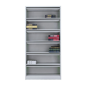 Nouvelle armoire métallique en acier étagère bibliothèque porte-journaux <span class=keywords><strong>librairie</strong></span> présentoir à journaux salle de lecture - Product Image 4