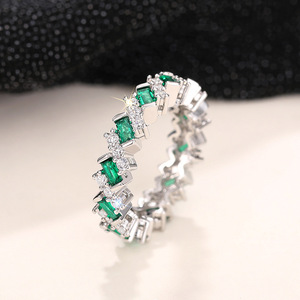 Anello dal design geometrico Anello da dito in stile elegante per donna - Product Image 6