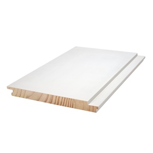 Thiết kế Hiện Đại Trắng primed ngón tay nối và cạnh dán radiata thông shiplap cho ứng dụng trong nhà - Product Image 6