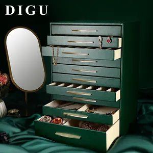 DIGU 도매 대용량 보관 주최자 상자 대형 수납 서랍 및 보석 전시 상자