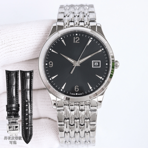 Men Automatic Mechanical Watch Date Display Stainless Steel Bracelet with Optional Leather Strap Casual Business Wristwatch - Product Image 3
