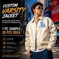 Fabricant de vestes universitaires personnalisées |   Blouson universitaire en PU avec broderie chenille |   Marque privée OEM pour les marques de streetwear |   Quantité minimum de commande : 10