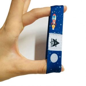 Pulsera Elástica Personalizada con Diseño Impreso por Sublimación, Material de Silicona y Poliéster Ecológico e Impermeable para Promocionales - Product Image 3