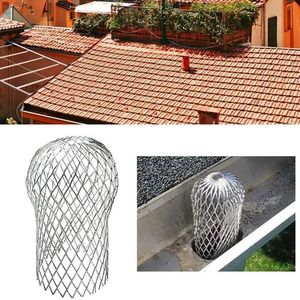 Protection en treillis métallique d'aluminium pour caniveaux de toiture et entrées de tuyaux avec fonction de filtration des feuilles - Product Image 2