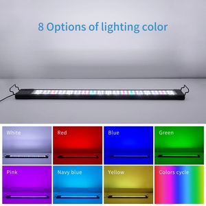 Lampe de culture pour plantes <span class=keywords><strong>120</strong></span> <span class=keywords><strong>cm</strong></span> IP68 60W à intensité variable WRGB, lampe d'<span class=keywords><strong>aquarium</strong></span> programmable LED - Product Image 6
