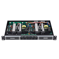 Amplificateur de puissance numérique 1U 4x400W, amplificateur de classe D professionnel, excellente qualité sonore pour système de sonorisation de scène KTV