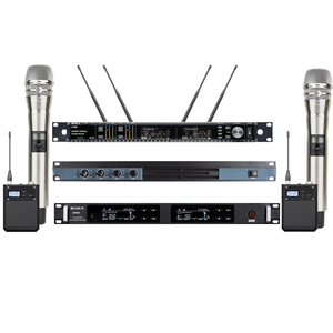 WEISRE PGX58 VHF Microphone Sans Fil Avec Récepteur Pour Karaoké - Jeux - Jouets