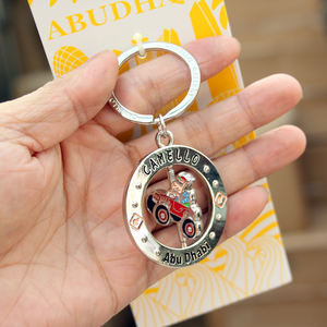 Llavero con Insignia Estampada, Llavero de Dubái, Llavero de la Torre <span class=keywords><strong>Eiffel</strong></span>, Metal Personalizado, Amor Romántico, Europa, Personalizado, CN;GUA - Product Image 5