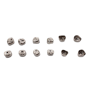 Pièces dentaires Dentwish, 12 pièces/boîte, pour adultes/enfants, en acier inoxydable, <span class=keywords><strong>couronne</strong></span> <span class=keywords><strong>dentaire</strong></span> primaire pour enfants - Product Image 4