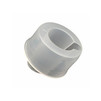 Bouteille de détergent à lessive en plastique de 90 mm, anti-fuite, avec bouchon antidérapant à rainures anti-reflux pour l'emballage de produits de nettoyage ménager