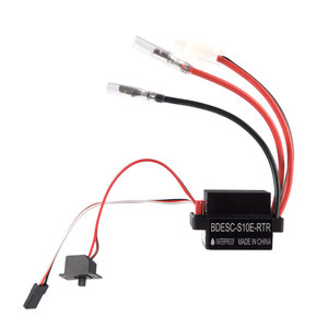 Contrôleur de vitesse étanche brossé ESC <span class=keywords><strong>1</strong></span>/<span class=keywords><strong>10</strong></span> pour voiture RC BDESC-S10E-<span class=keywords><strong>RTR</strong></span> avec connecteur <span class=keywords><strong>Tamiya</strong></span> pour camion tout-terrain - Product Image 3