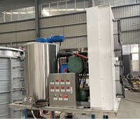 Nueva Tecnología Haiyue, Máquina de Hielo en Escamas de 1 Tonelada, Máquina Comercial de Hielo en Escamas, Fabricante Industrial de Hielo en Escamas