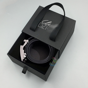 Luxury Custom Logo Men Leather Belt Storage Packing Drawer Cardboard Gift Boxes Belt Packaging Box - Product Image 2