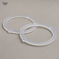 Coussinet en silicone transparent auto-adhésif de qualité alimentaire pour table et chaise, pare-chocs antidérapant, réparation de montres, joint résistant aux hautes températures