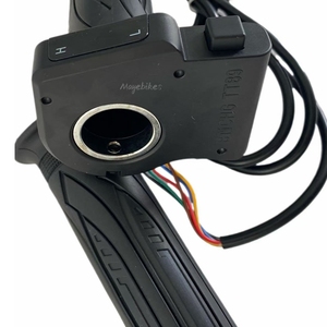 Repuestos para Bicicleta Eléctrica Jeston, Acelerador de Giro Completo de 36v, <span class=keywords><strong>Bolt</strong></span> Pro Atlas Ancheer, Acelerador para Bicicleta Eléctrica con Neumáticos Anchos, con Botón de Control de Velocidad - Product Image 4