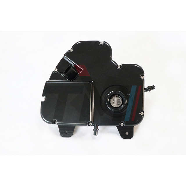 TM Performance Black CNC Billet Aluminum Coolant Expansion Tank for BMW F90 M5 F91 F92 F93 M8 S63 Coolant Reservoir