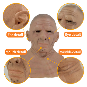 2022 nuova <span class=keywords><strong>maschera</strong></span> per il viso in lattice <span class=keywords><strong>maschera</strong></span> per adulti in lattice per feste Cosplay Horror personalizzabile per Halloween - Product Image 3