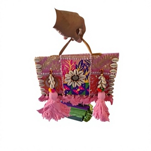Bolsos de Mano de Cuero Genuino de Estilo Tradicional Indio, Gran Capacidad, con Cierre, Plegables, Impermeables, Ligeros y Modernos para Compras - Product Image 1