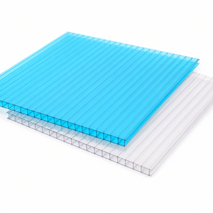 Plaque <span class=keywords><strong>alvéolaire</strong></span> en <span class=keywords><strong>polycarbonate</strong></span> cellulaire BAKWAY Premium, transparente verte, 10 mm, 12 mm, 16 mm, protection UV, panneau PC pour toiture de serre - Product Image 6
