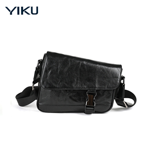 Tas Selempang Kulit Asli YIKU Luxury Fashion untuk Pria - Tahan Air & Tahan Lama, Ukuran Tablet 7.9 Inci - Product Image 1