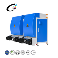 Machine à secouer la poudre DTF automatique 690 mm avec alimentation en poudre circulante et chauffage uniforme pour l'impression par transfert thermique sur vêtements et films PET