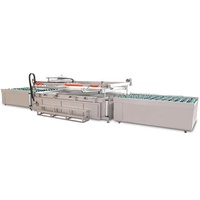 Automática grande de vidrio plano de la máquina de impresión de pantalla para la venta