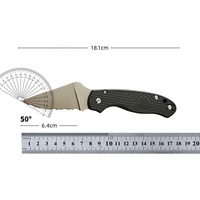 Couteau de camping pliable mini en nylon et fibre de verre CN C223, couteau de poche portable, couteau à fruits