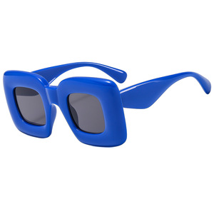 Psn <b>Square</b> <b>Sunglasses</b> Full Rim UV400 Fashion Unisex Casual Adult 2023 - Product Image 3