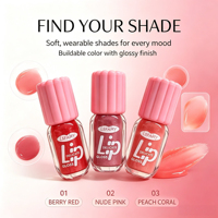 LSFAIRY LG193 Gloss à lèvres hydratant végétalien transparent longue tenue, personnalisable, étanche, avec emballage marque privée, tubes en gros