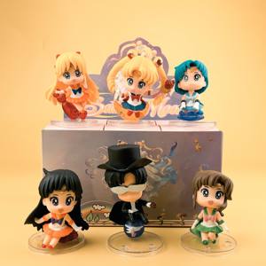 9 Styles Pretty Soldier <span class=keywords><strong>Sailor</strong></span> <span class=keywords><strong>Moon</strong></span> Tsukino Usagi Figurine d'anime, Boîte mystère à figurines, Boîte à surprises Gachapon, Boîte à œufs, <span class=keywords><strong>Jeux</strong></span> de récompenses, Jouets - Product Image 5