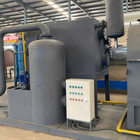 Machine de recyclage d'huile moteur usagée 3T/J par distillation sous vide pour huile de base, usine de raffinage de diesel, fabricant