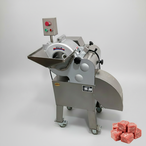 Nueva Máquina Cortadora de Carne en Cubos 3D Automática de Alta Velocidad para Carne Congelada, Jamón Ibérico, con Cuchillas de Acero Inoxidable y Grosor Ajustable - Product Image 1