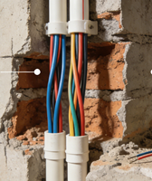 H07V-U 1,5mm 2,5mm 4mm 6mm 10mm 16mm Größe PVC-Isolierte Einadrige Kupferleiter Elektrische Kabel für Bauarbeiten