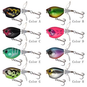 เหยื่อปลอม SNEDA Propeller Popper Topwater Lure 5 กรัม/10 กรัม แบบตีไกล ผสมผสานการกระพือและการสั่นสะเทือน สำหรับ<span class=keywords><strong>ปลา</strong></span>แบส <span class=keywords><strong>ปลา</strong></span>ไพค์ และสัตว์น้ำผิวน้ำ - Product Image 5