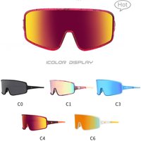 Big Matte Transparent Outdoor Eyewear Sport Cyclisme Lunettes de soleil Frame Blenders Lunettes polarisées pour hommes