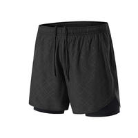 Shorts de sport pour hommes personnalisés avec poches, shorts décontractés d'été pour hommes avec cordon de serrage.