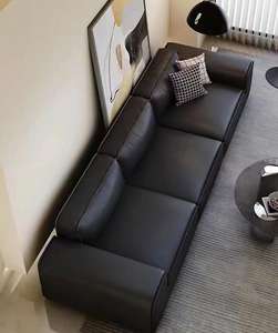 Belle villa canapé de salon canapé en cuir PU canapé moderne ensemble de meubles d'intérieur - Product Image 6