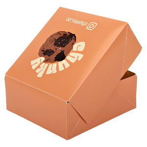 Kotak Kue Pink Grosir Mewah untuk Kue, Roti, Donat, Sushi, Pastry, Camilan, Kue Kering, Kotak Kemasan Kertas dengan Pembatas - Product Image 5