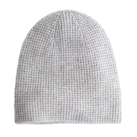 Vente en gros logo personnalisé réversible bonnet d'hiver gaufré tricoté activités de plein air chapeau tissu commun pour le voyage