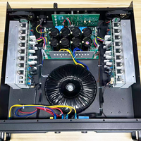 Amplificateur de puissance 2U en rack, classe H, 2 canaux, 600W, amplificateur audio professionnel pour DJ, fêtes, concerts en plein air, scènes