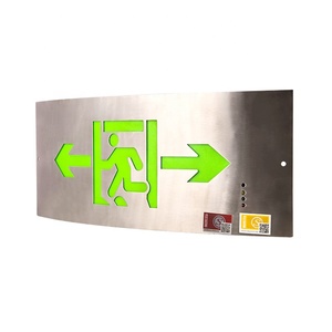 Luz de evacuación Ahape de arco de aluminio 2025, luz de escape de incendios, luz LED de salida de seguridad para diferentes esquinas - Product Image 2