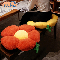 Bantal Boneka Bunga Desain Baru, Bantal Plush Lembut, Bantal Hias Rumah, Bantal Duduk