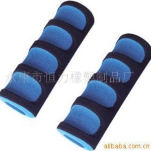 Poignées de guidon de vélo en caoutchouc nitrile bicolore 22,2 mm pour vélos de route, protection des mains - Product Image 2